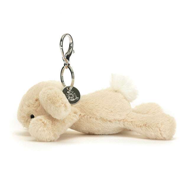Jellycat 柔軟兔子鎖匙扣 | Smudge Rabbit Bag Charm 13cm