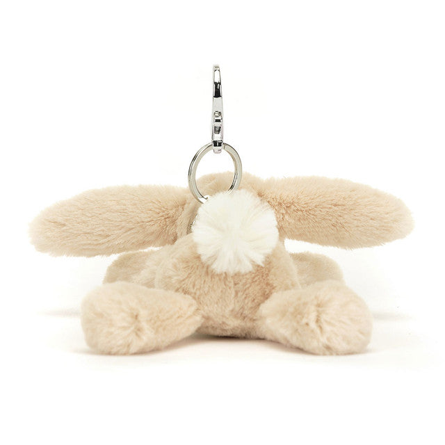 Jellycat 柔軟兔子鎖匙扣 | Smudge Rabbit Bag Charm 13cm