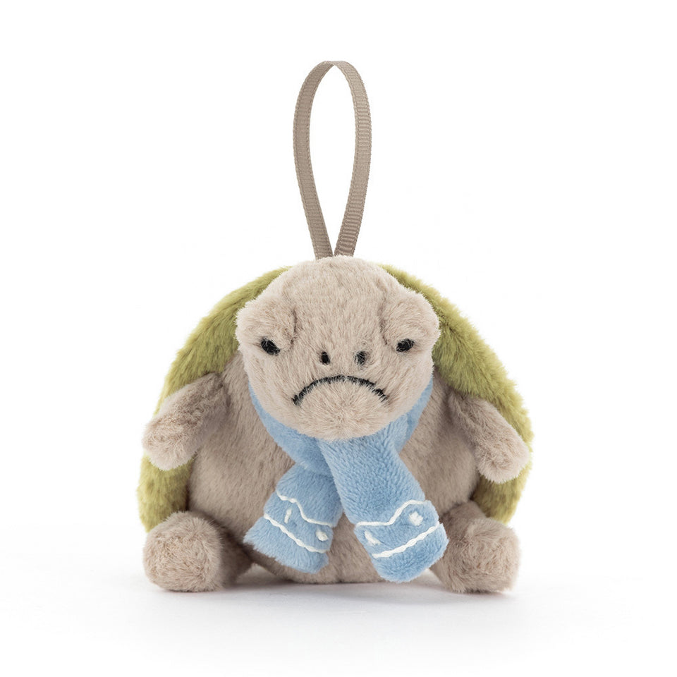 Jellycat 滑冰小烏龜吊飾 | Timmy Turtle Decoration 10cm