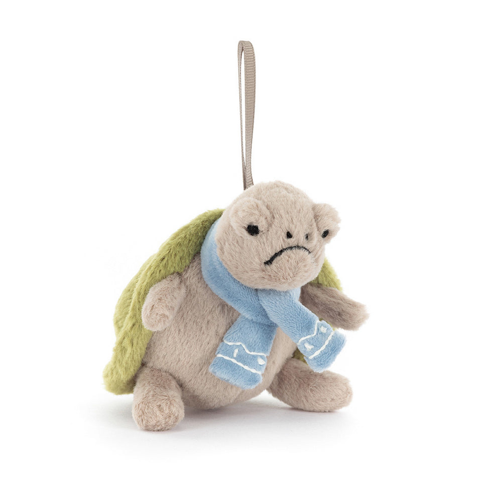 Jellycat 滑冰小烏龜吊飾 | Timmy Turtle Decoration 10cm