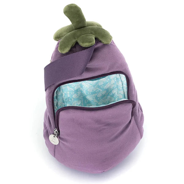 Jellycat 茄子袋 | Aubergine Bum Bag 27cm