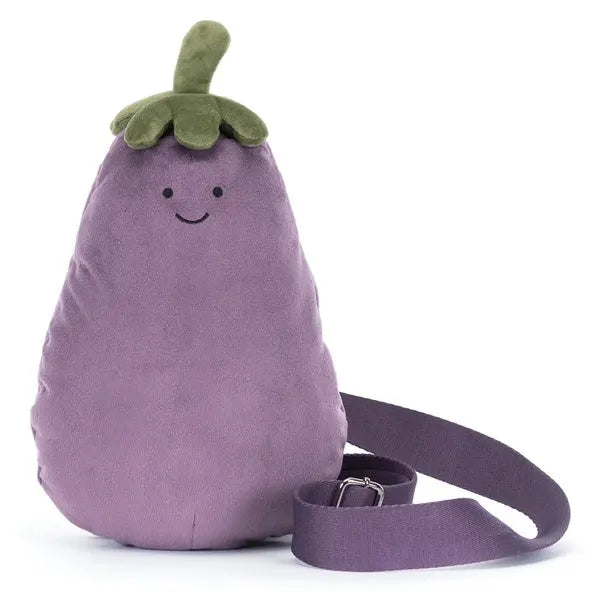 Jellycat 茄子袋 | Aubergine Bum Bag 27cm