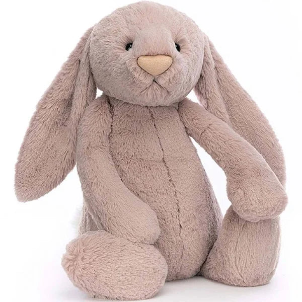 Jellycat Bashful 特大號兔子毛絨玩具 51 厘米 - 玫瑰色 | Bashful Bunny huge soft toy 51cm - Luxe Rose