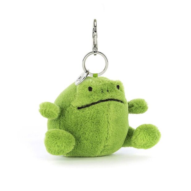Jellycat 雨蛙鎖匙扣 |Ricky Rain Frog Bag Charm 8cm