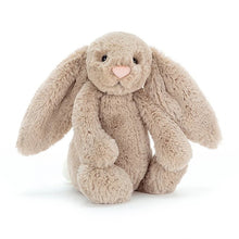 將圖片載入圖庫檢視器 Jellycat Bashful 中號兔子毛絨玩具 31 厘米 - 淺啡色 | Bashful Bunny medium soft toy 31cm - Beige
