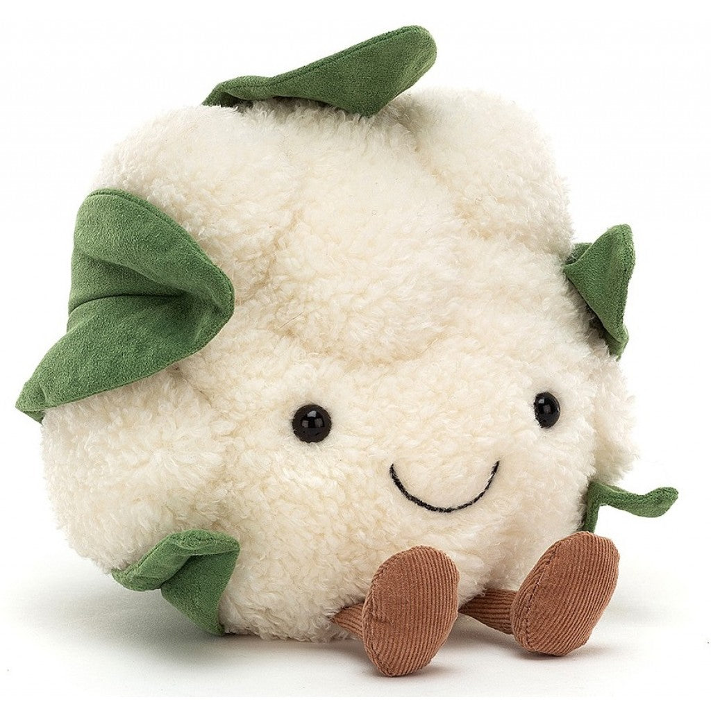 Jellycat 神奇蔬菜椰菜花公仔 | Amusable Cauliflower soft toy 26cm