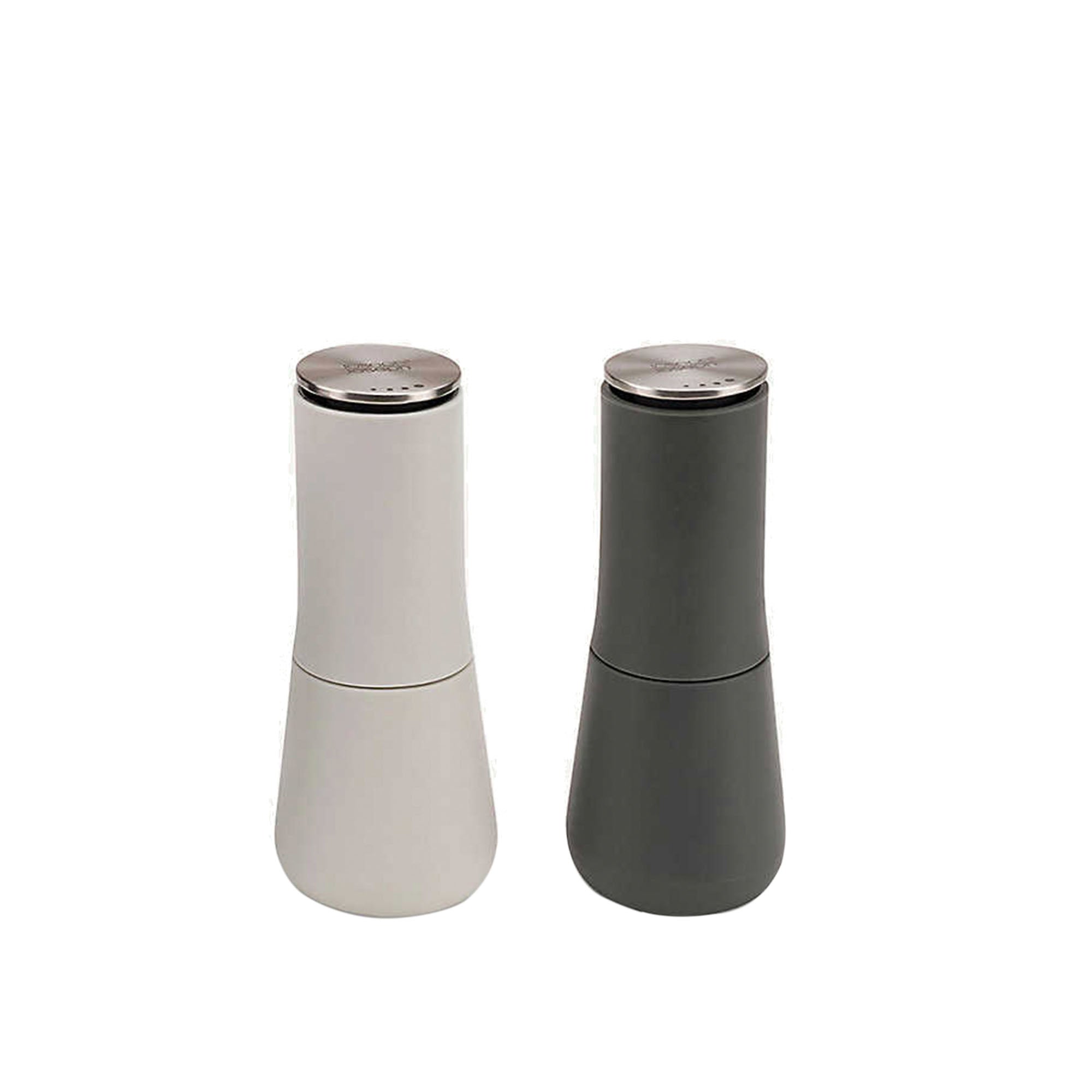 Joseph Jospeh Milltop™ Salt & Pepper Mills | Milltop™ ceramic and stainless-steel salt and pepper mill set