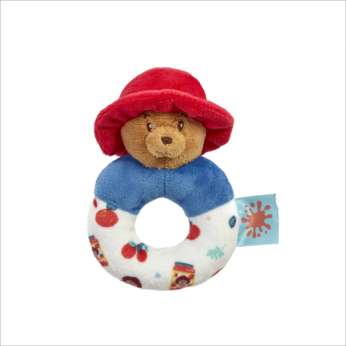 Paddington Bear柏靈頓熊公仔 Paddington Baby Ring Rattle 12.5cm