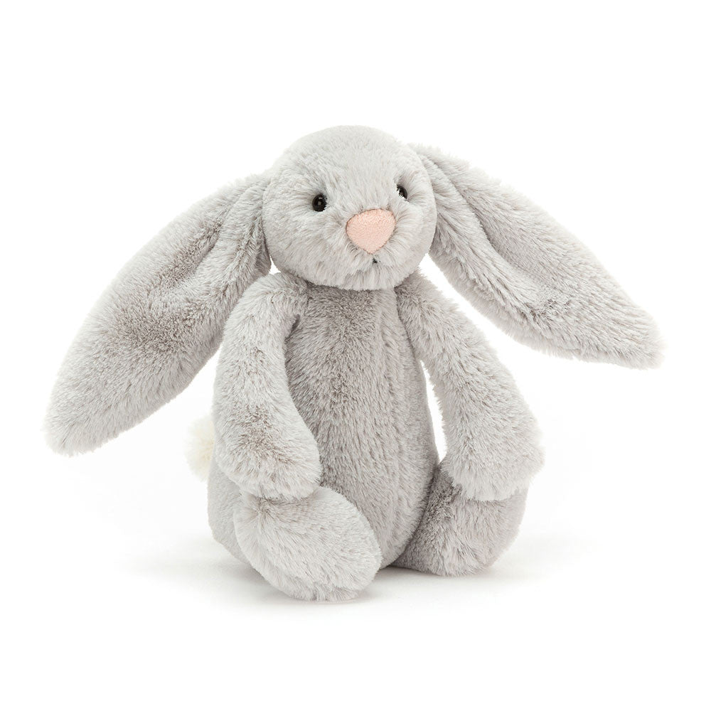 Jellycat Bashful 兔子18 厘米| Bashful Bunny medium soft toy18cm - Grey