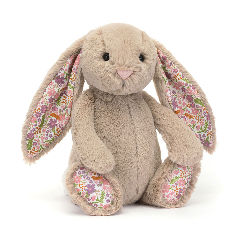 Jellycat 淺啡碎花賓尼兔 | Blossom Beige Bunny 'Petal'31cm