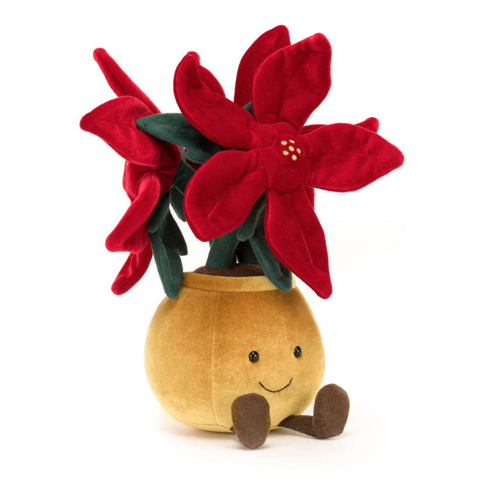 Jellycat 聖誕花 | Amuseables Poinsettia 30cm