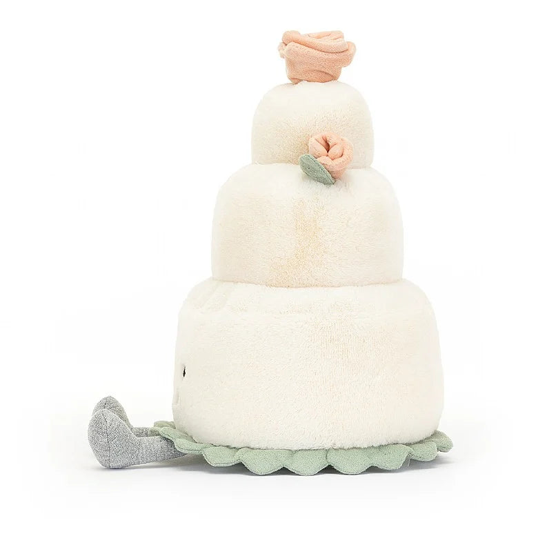 Jellycat Wedding Cake | Amuseable Wedding Cake soft toy 19cm