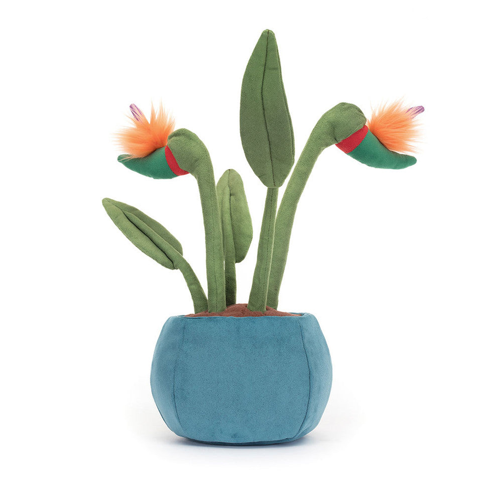 Jellycat Amuseable Bird of Paradise potted plant｜Amuseable Bird of Paradise 38cm