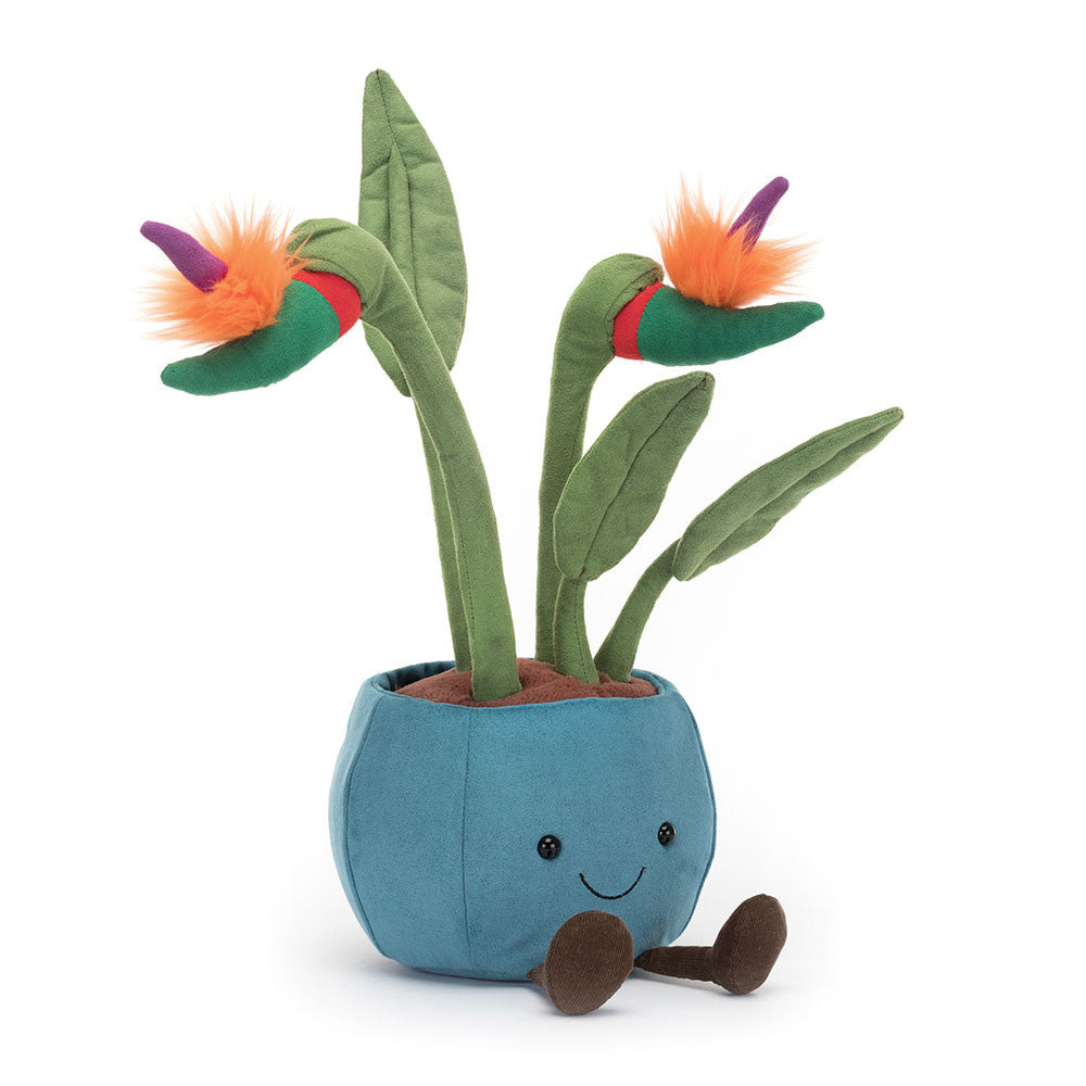 Jellycat Amuseable Bird of Paradise potted plant｜Amuseable Bird of Paradise 38cm