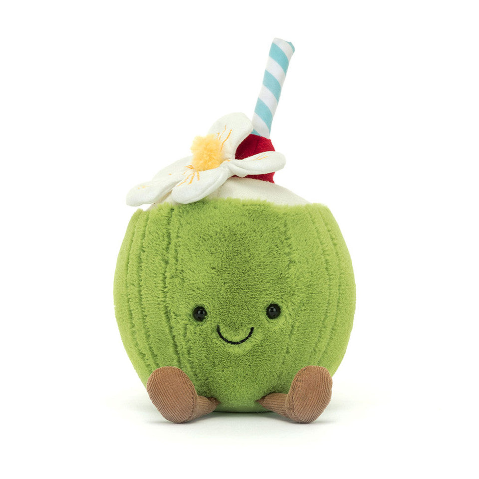 Jellycat 小椰青 | Amuseables Aruba Coconut 15cm