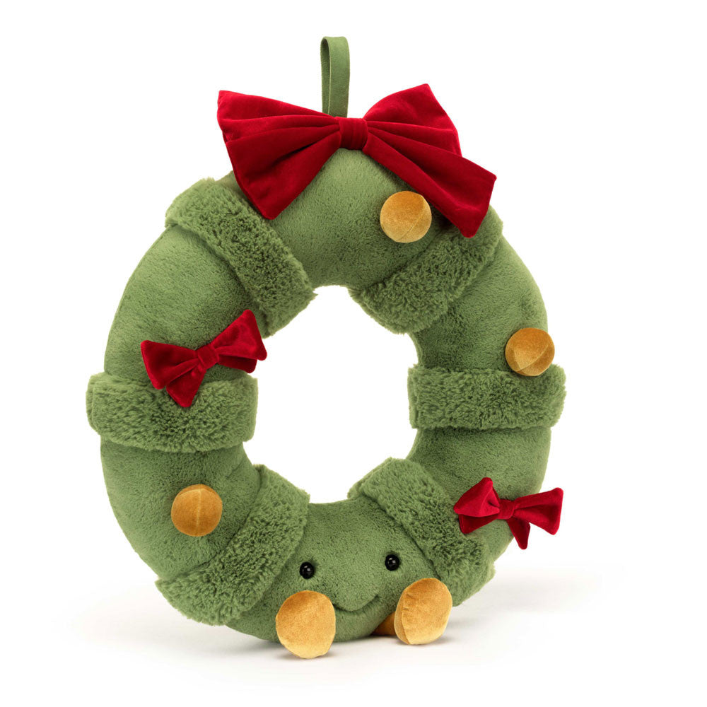 Jellycat 聖誕圈 | Amuseables Decorated Christmas Wreath 44cm