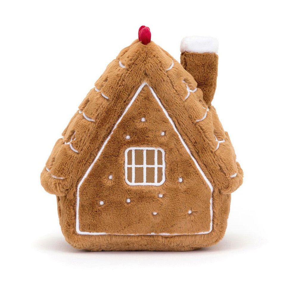 Jellycat 聖誕微笑薑餅屋 ｜Amuseables Gingerbread House 22cm