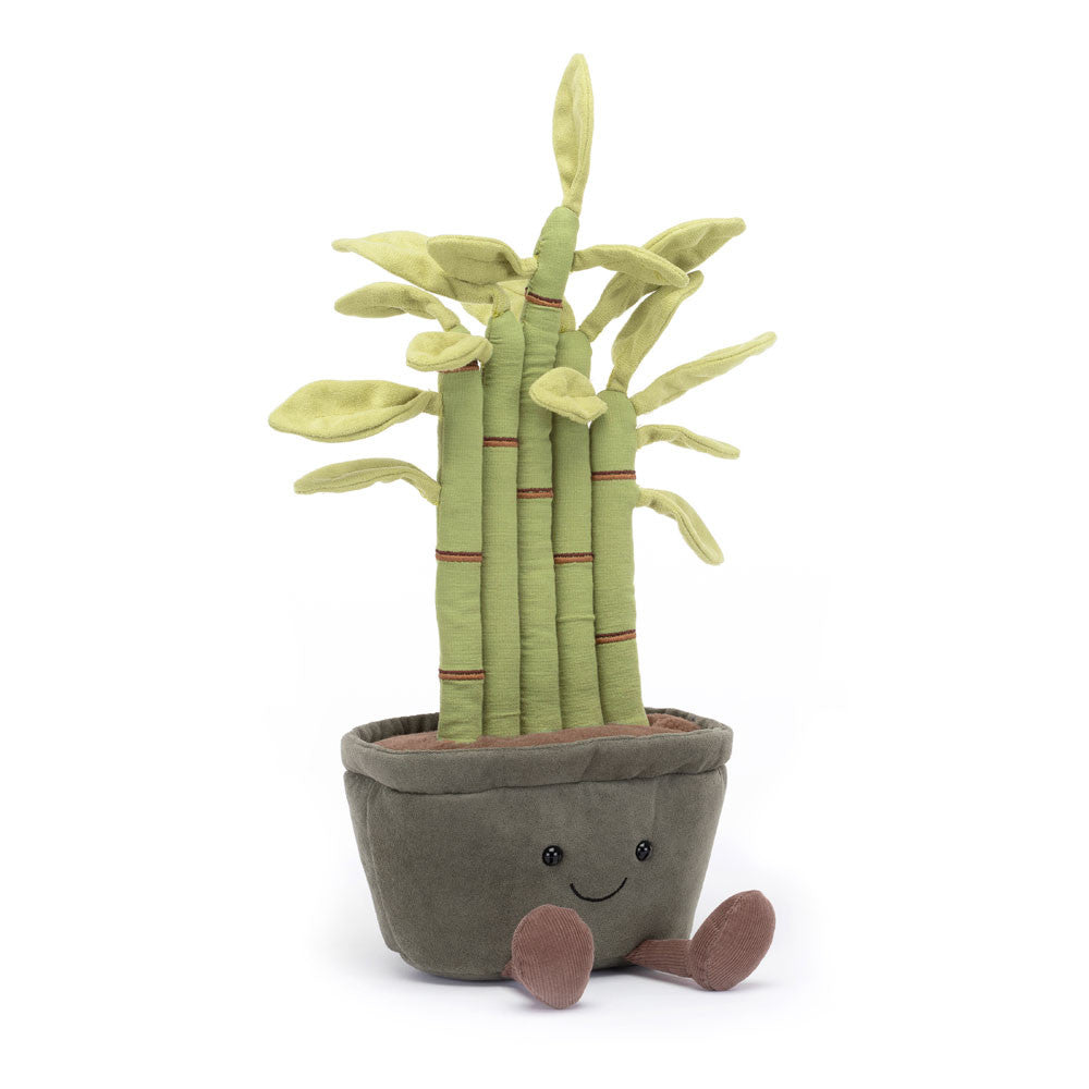 Jellycat 微笑富貴竹 | Amuseables Potted Bamboo 31cm