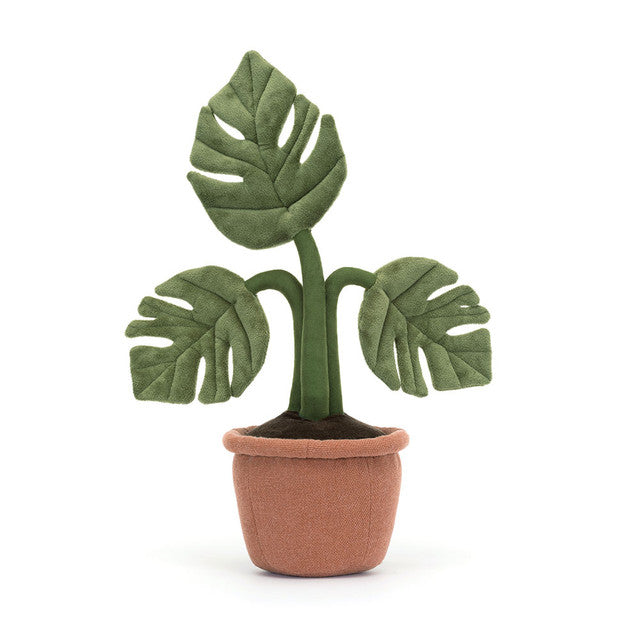 Jellycat 微笑龜背竹 | Amuseables Monstera Plant 43cm