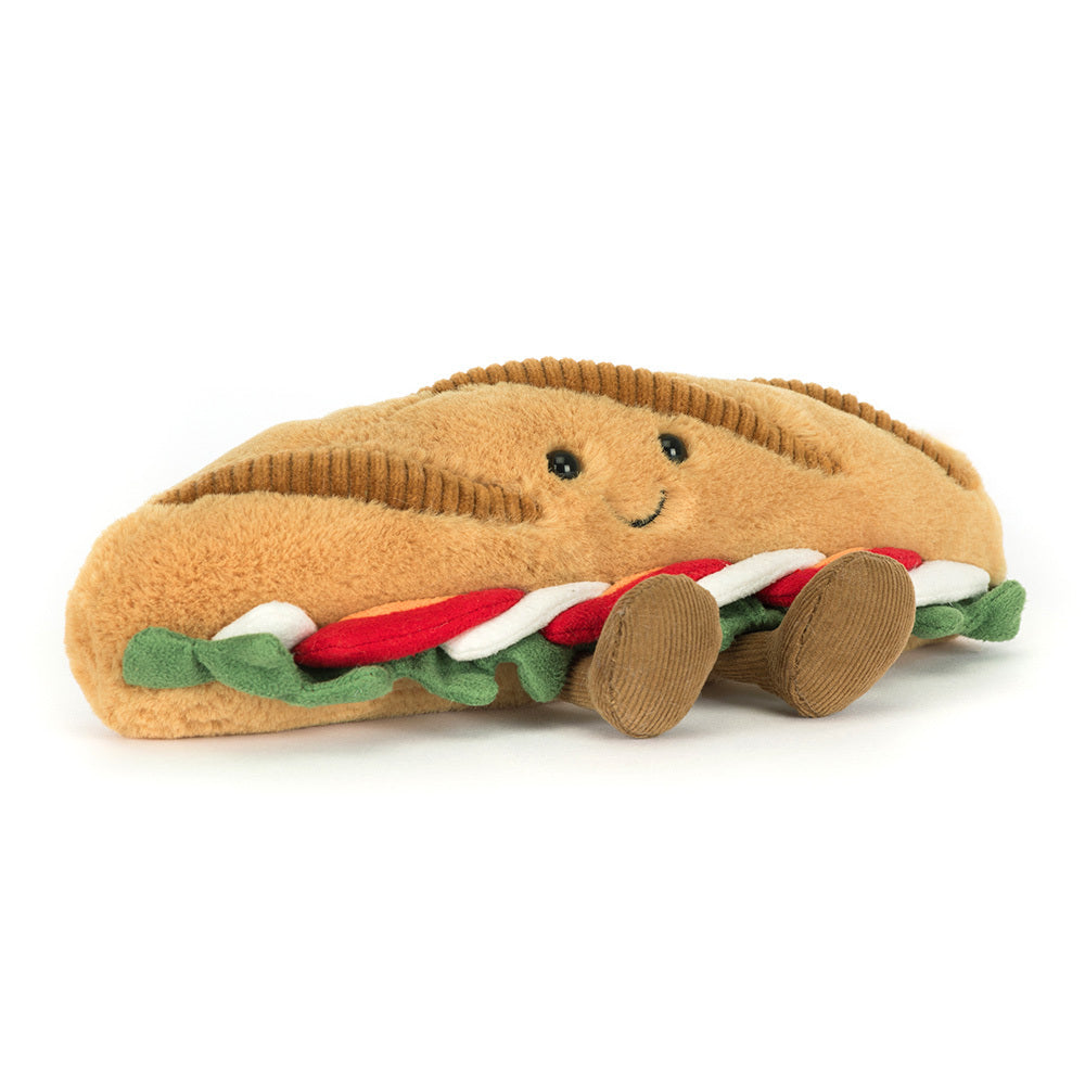 Jellycat 番茄芝士法包 | Amuseables Caprese Baguette 10cm