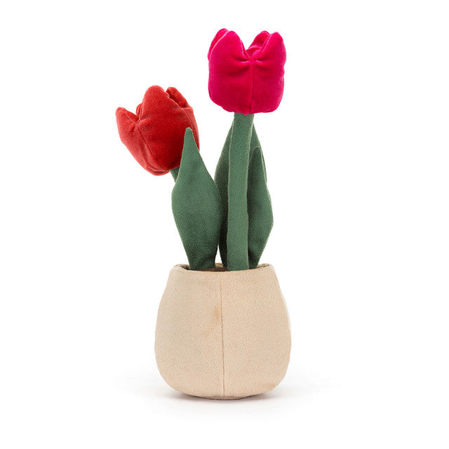 Jellycat 微笑鬱金香 | Amuseables Tulip Pot 30cm