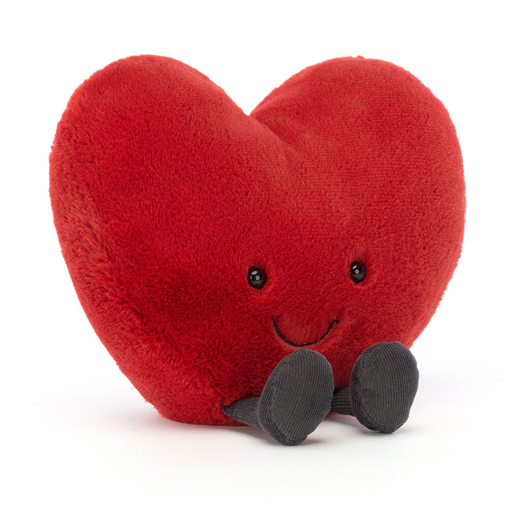 Jellycat 紅色心心 | Amuseable Red Heart 17cm