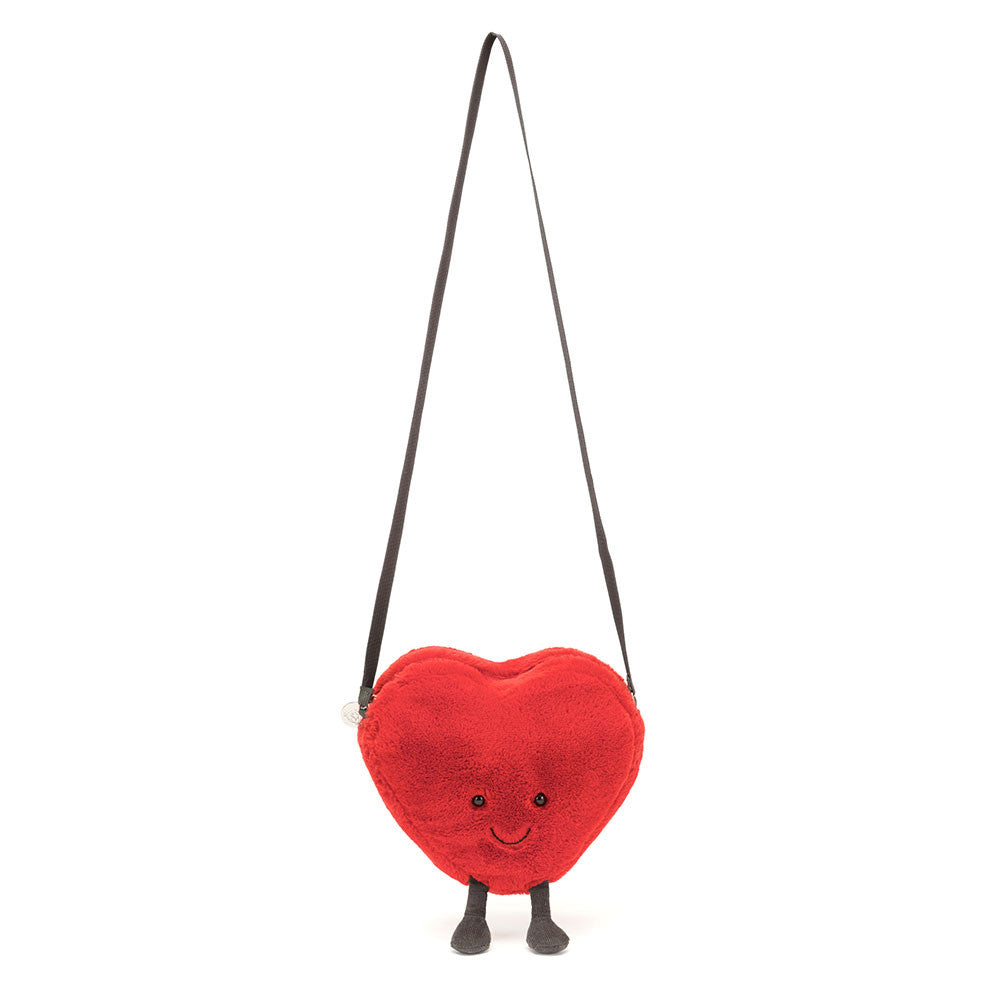 Jellycat Red Heart Bag | Amuseables Heart Bag 17cm