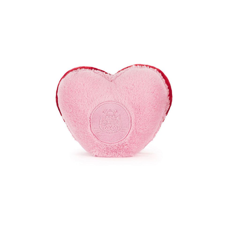 Jellycat 愛心粉紅馬卡龍 | Amuseables Colette Heart Macaron 13cm
