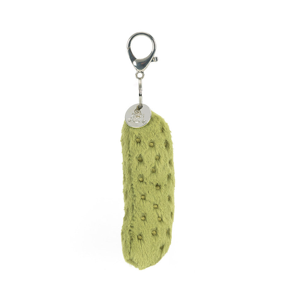 Jellycat  微笑小酸瓜鎖匙扣 Amuseables Pickle Bag Charm 17cm