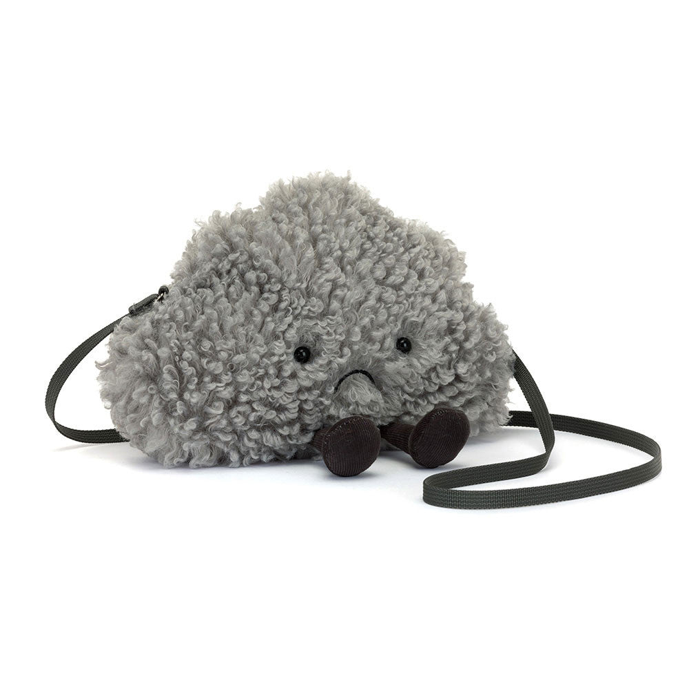 Jellycat 小黑雲袋子 | Amuseables Storm Cloud Bag 24cm