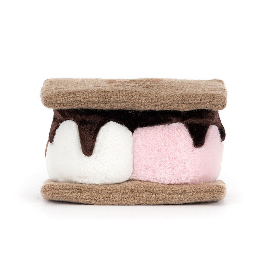 Jellycat  棉花糖夾心餅 | Amuseables S'mores 12cm