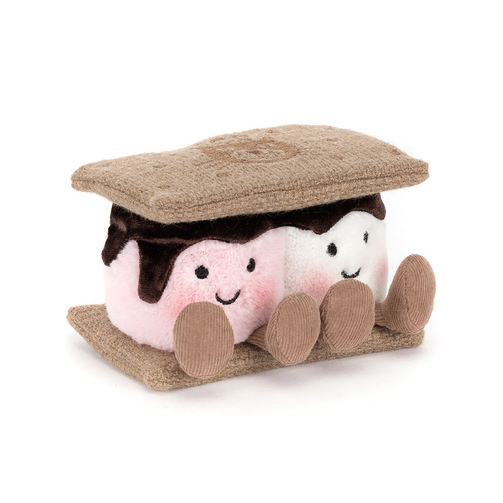 Jellycat  棉花糖夾心餅 | Amuseables S'mores 12cm