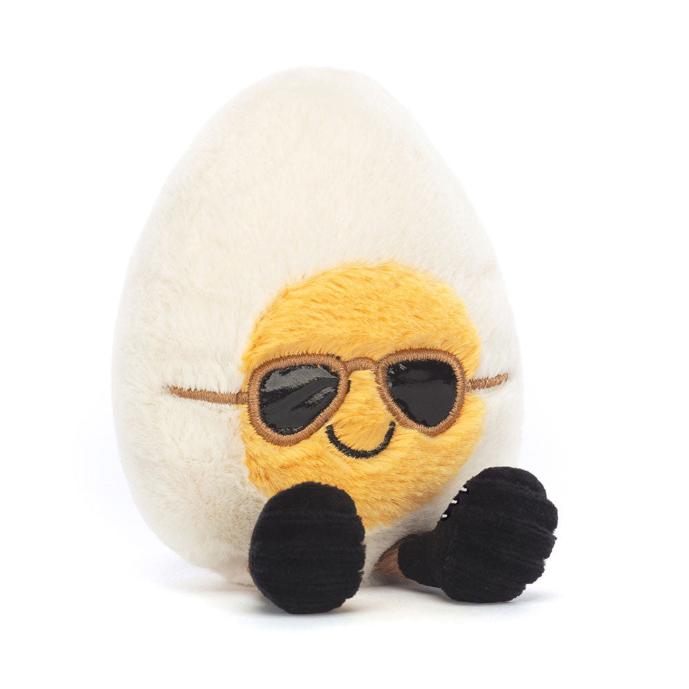 Jellycat 太陽眼鏡雞蛋公仔 | Amuseables Boiled Egg Chic 14cm