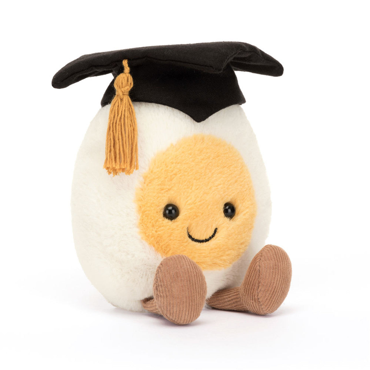 Jellycat 畢業雞蛋 ｜Amuseable Boiled Egg Graduation soft toy 14cm