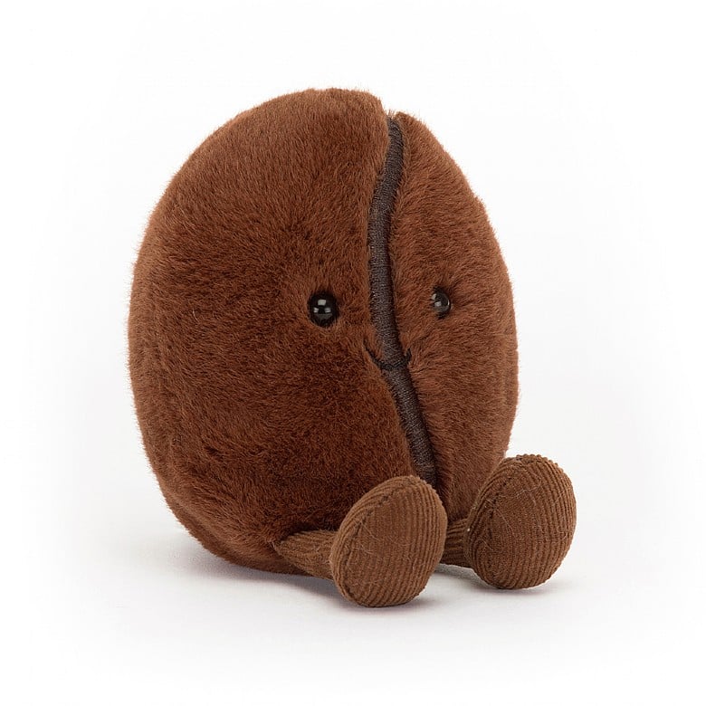 Jellycat Coffee Bean Plush Toy | Amuseable Coffee Bean 13cm