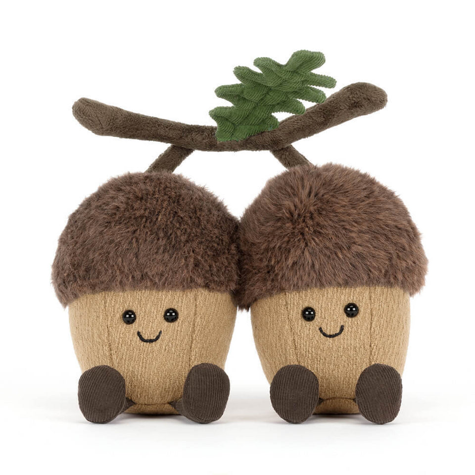 Jellycat 橡實雙子 | Amuseables Ort & Tum Acorns 18cm