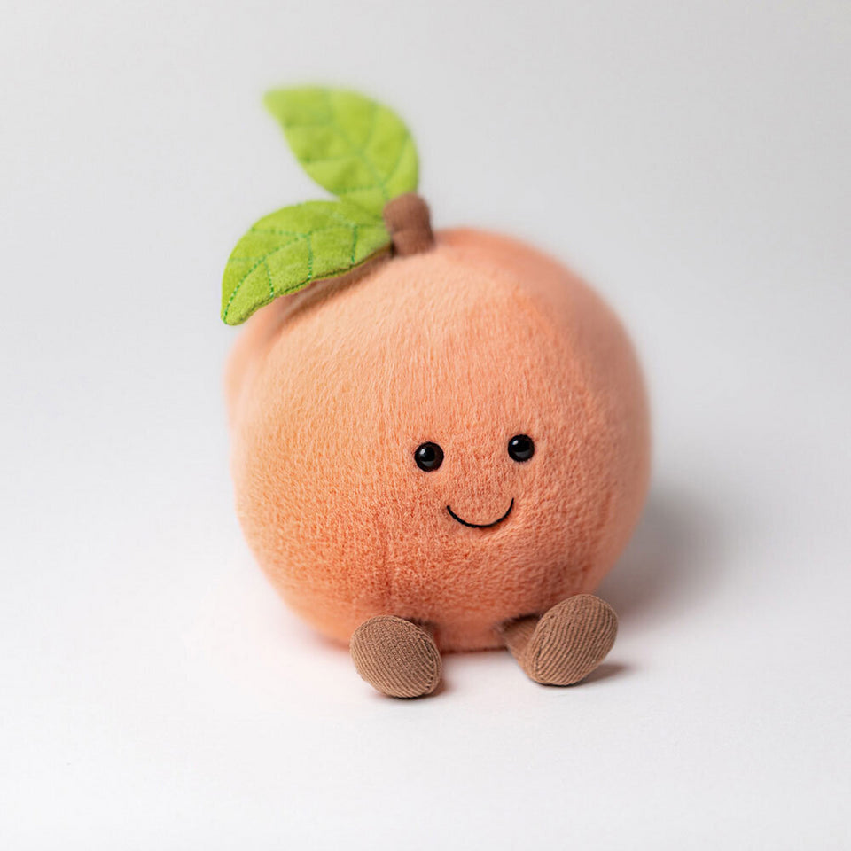 Jellycat 可愛水蜜桃 | Amuseables Peach 14cm
