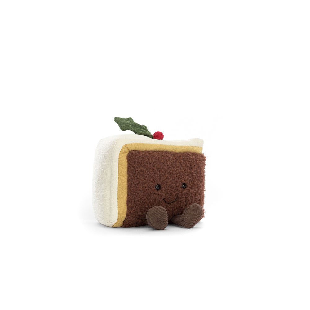 Jellycat 聖誕蛋糕 | Amuseables Slice of Christmas Cake 13cm