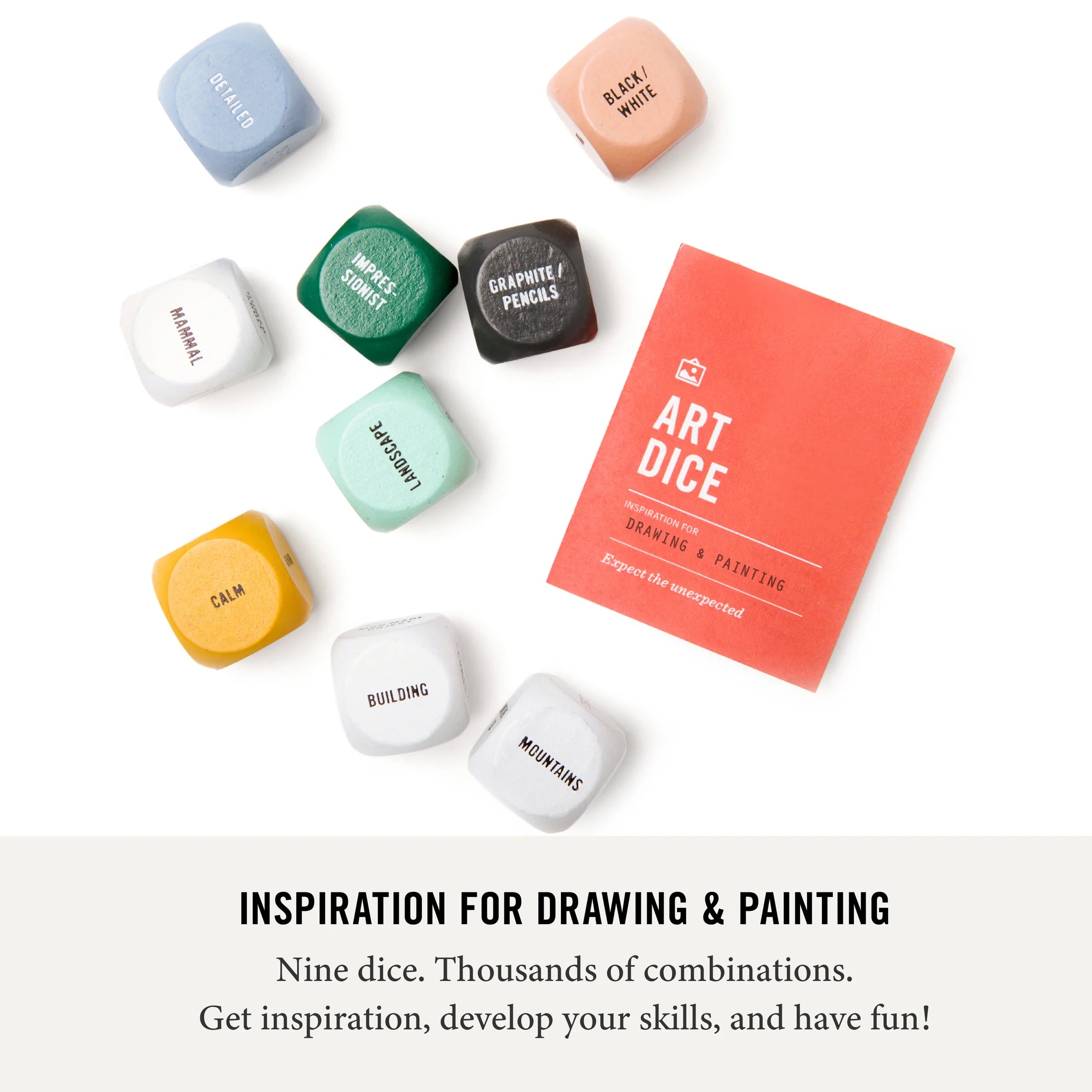 Pantone Pantone 創意骰子 | Art Dice - Inspiration for Drawing & Painting