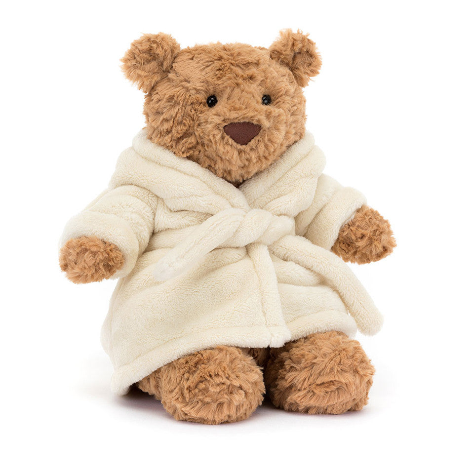 Jellycat 浴袍熊 | Bartholomew Bear Bathrobe 26cm