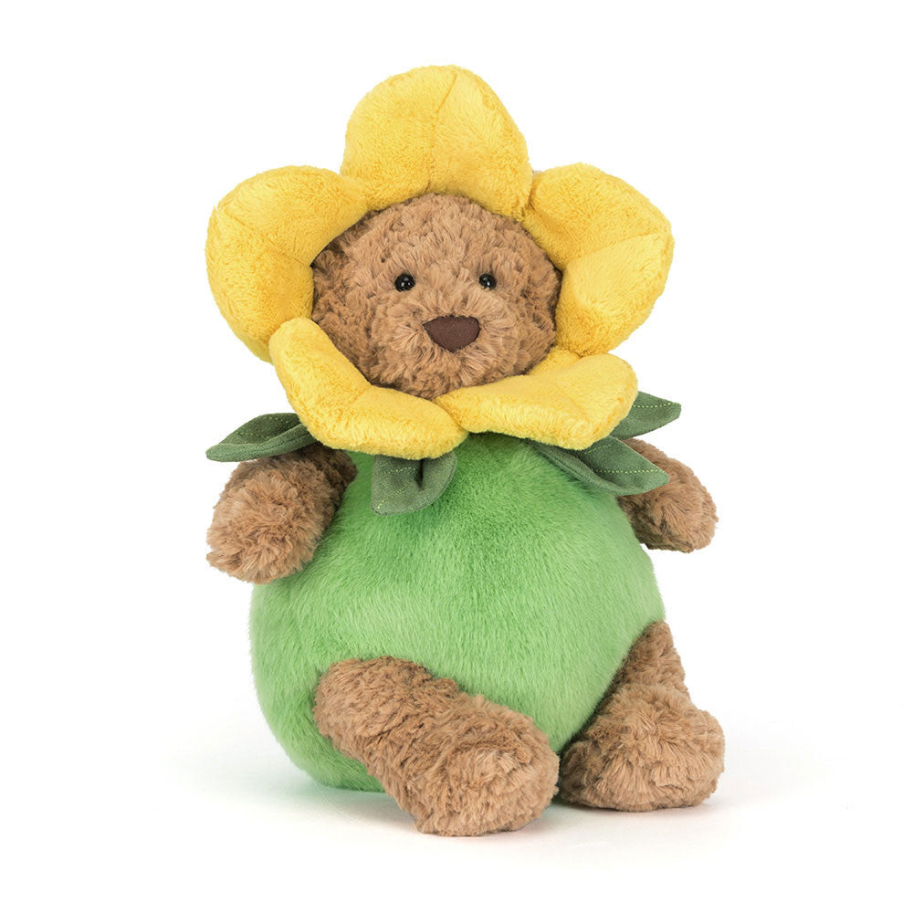 Jellycat 水仙花熊 | Bartholomew Bear Daffodil Outfit  26cm