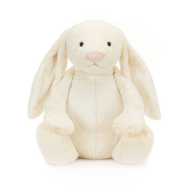 JELLYCAT BASHFUL 經典兔子 108 厘米 -米白色 | BASHFUL BUNNY MEDIUM SOFT TOY 108 cm - Cream