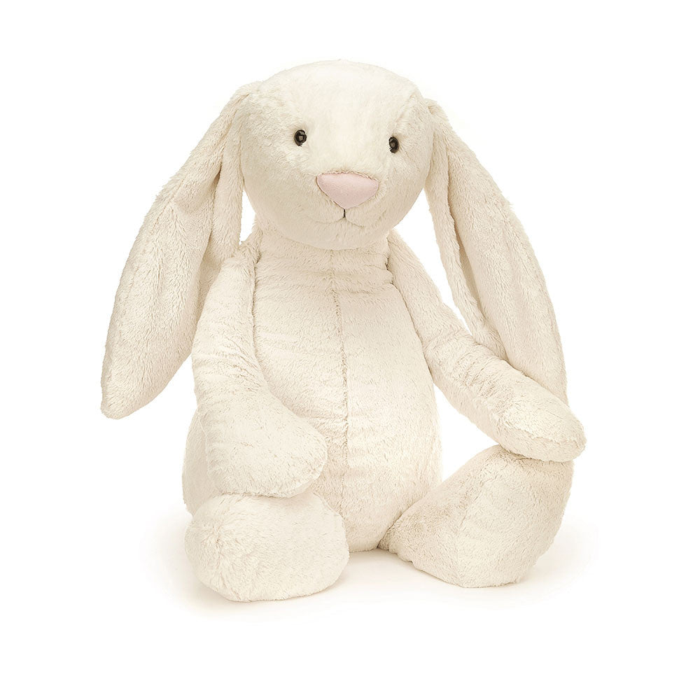 JELLYCAT BASHFUL 經典兔子 108 厘米 -米白色 | BASHFUL BUNNY MEDIUM SOFT TOY 108 cm - Cream