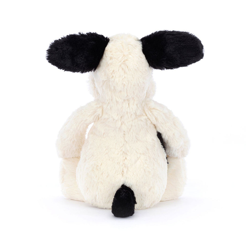 Jellycat 可愛小狗 | Bashful Black & Cream Puppy 31cm