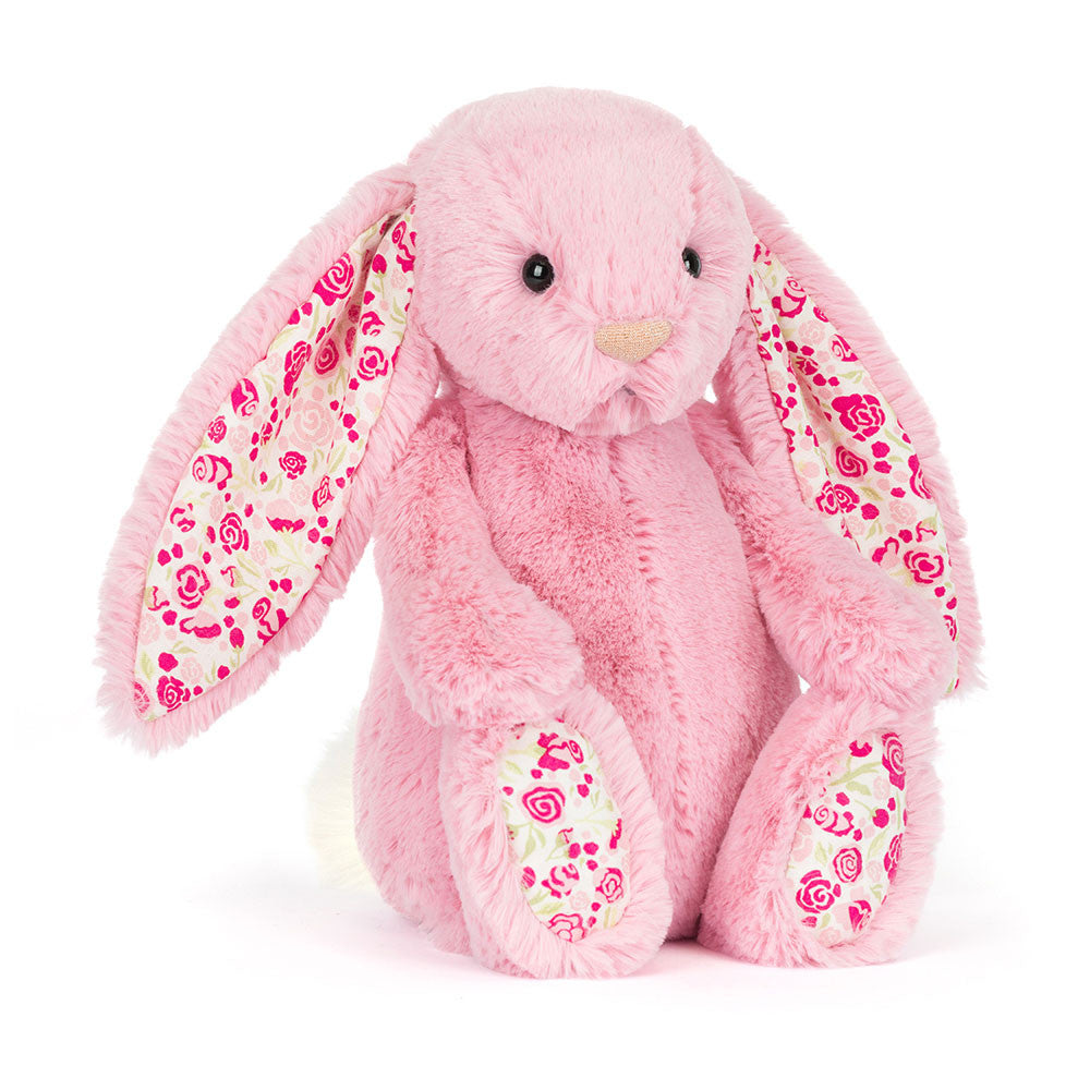 Jellycat 奢華版碎花粉色賓尼兔 | Blushkin Blossom Luxe Bunny 31cm