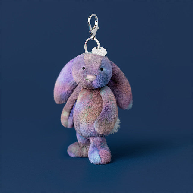 Jellycat 銀河星際兔鎖匙扣  | Zodihop Luxe Bunny Bag Charm 18cm