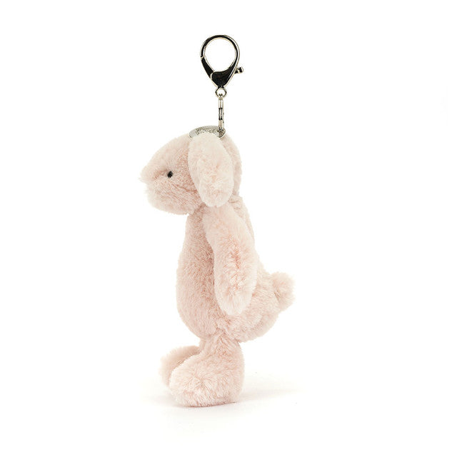 Jellycat 粉紅色賓尼兔鎖匙扣 | Bashful Blush Bunny Bag Charm 18cm