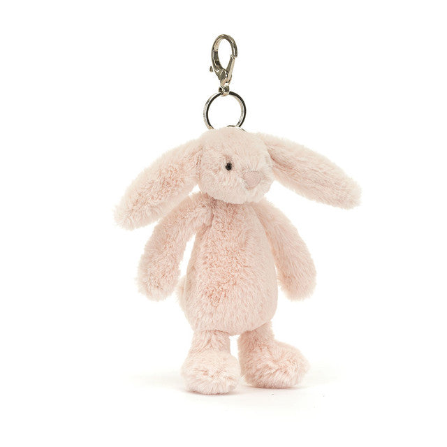 Jellycat 粉紅色賓尼兔鎖匙扣 | Bashful Blush Bunny Bag Charm 18cm