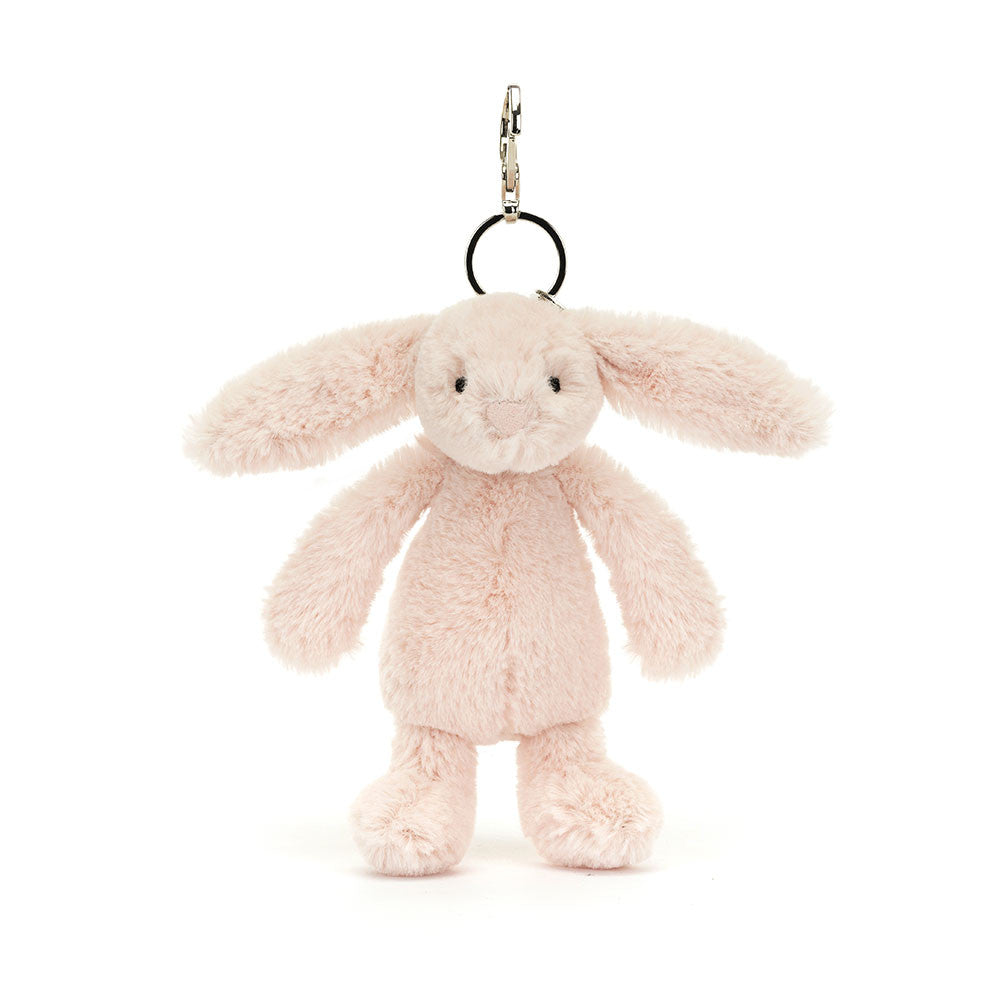 Jellycat 粉紅色賓尼兔鎖匙扣 | Bashful Blush Bunny Bag Charm 18cm