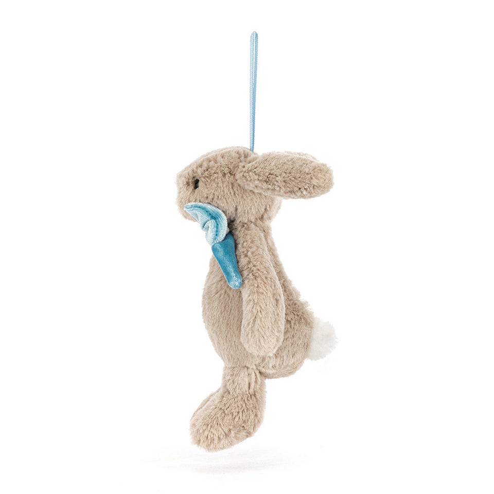 Jellycat 淺啡色賓尼兔掛飾 | Bashful Beige Bunny Decoration 13cm